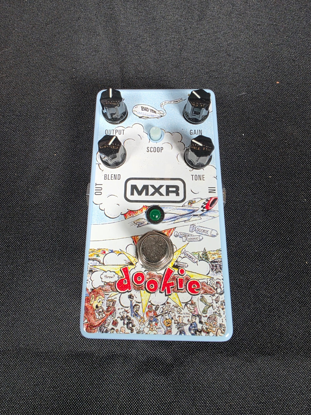 MXR DD25 Green Day Dookie Drive Overdrive 2019 - Graphic