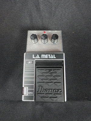 Ibanez LA Metal LM7 1980s - Silver