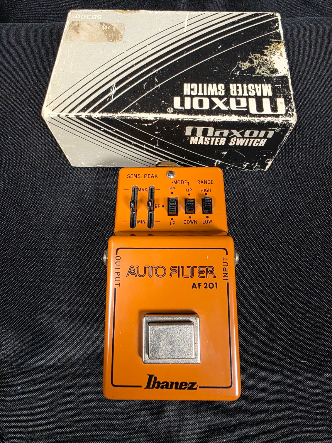 Ibanez AF-201 Auto Filter 1980s - Orange