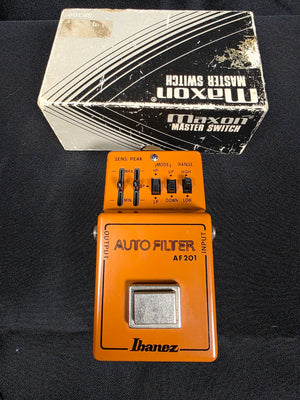 Ibanez AF-201 Auto Filter 1980s - Orange