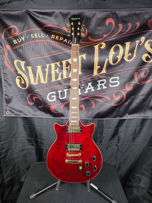 Epiphone Genesis Deluxe PRO 2013 - Black Cherry