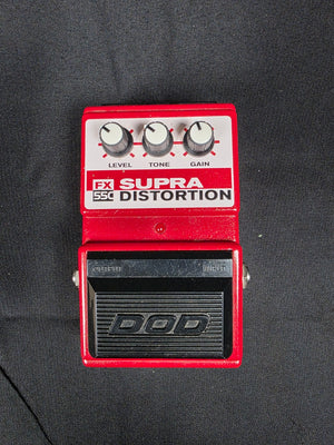 DOD Supra Distortion FX55-C 1990s - Red