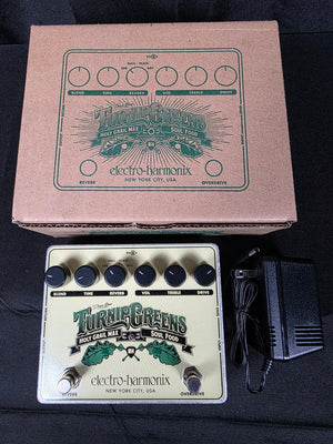 Electro-Harmonix Turnip Greens Multi-Effect 2014 - Present - Cream / Green