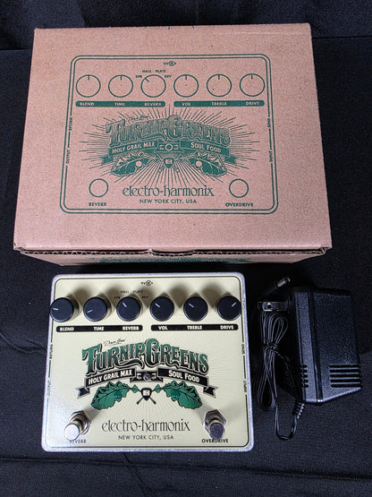 Electro-Harmonix Turnip Greens Multi-Effect 2014 - Present - Cream / Green
