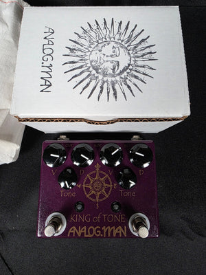 2022 Analogman King of Tone V4 Standard Gain Both Sides