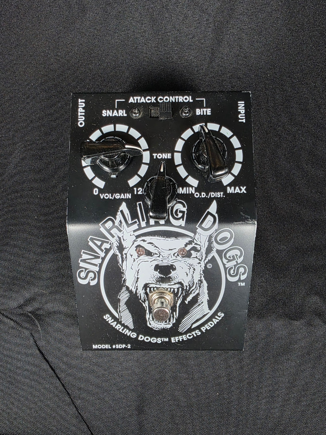 Snarling Dogs Black Bawl BDP-2 Overdrive 2010s - Black