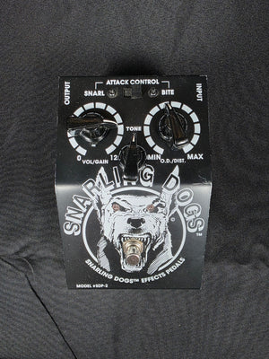 Snarling Dogs Black Bawl BDP-2 Overdrive 2010s - Black