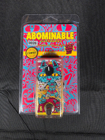 Abominable Electronics Cat Dirt Mini 2020 - Yellow with Artwork