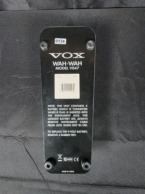 Vox V847 Wah 1994 - 2006 - Black / Chrome