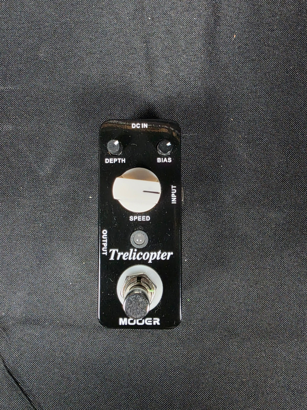 Mooer Trelicopter Tremolo Guitar Effect Pedal 2010s - Black