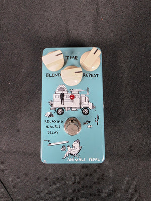 Animals Pedal Relaxing Walrus Delay V1 2010s - Blue Graphic