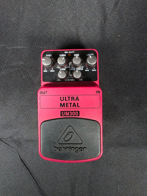 Behringer UM300 Ultra Metal Distortion Pedal 2010s - Standard