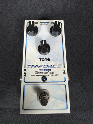 Tsomokos Audio TAAForce Fuzz Overdrive Modern - White