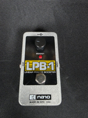 Electro-Harmonix LPB-1 Nano Linear Power Booster Preamp 2006 - Present - Black / Yellow / Gray