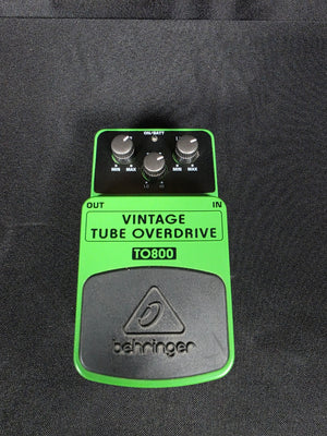 Behringer TO800 Vintage Tube Overdrive 2010s - Green