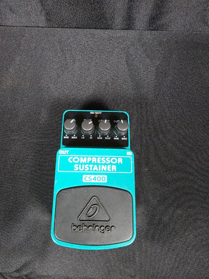 Behringer CS400 Compressor Sustainer Pedal 2010s - Standard