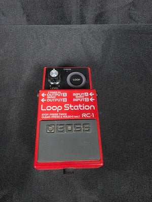 Boss RC-1 Loop Station 2014 - Present - Red