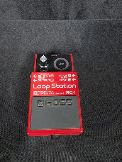 Boss RC-1 Loop Station 2014 - Present - Red