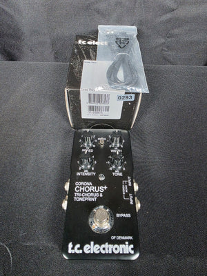 TC Electronic Limited Edition Corona Chorus+ SCF Tri-Chorus & TonePrint Pedal 2016 - Black
