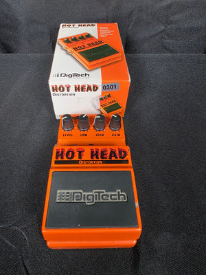 DigiTech Hot Head Distortion 2010s - Red