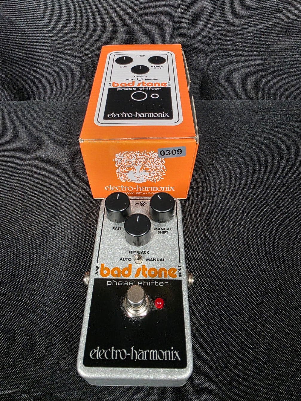 Electro-Harmonix Bad Stone Phase Shifter 2015 - Present - Black / Silver
