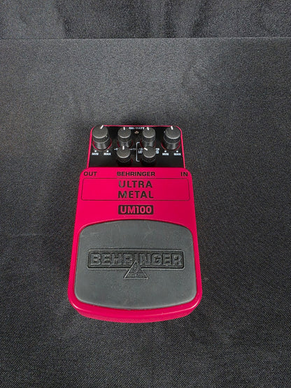 Behringer UM100 Ultra Metal Distortion 2000s - Pink