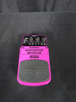 Behringer DM100 Distortion Modeler 2010s - Pink