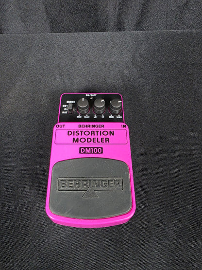 Behringer DM100 Distortion Modeler 2010s - Pink