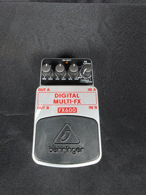 Behringer FX600 Digital Multi-FX Pedal 2010s - Standard