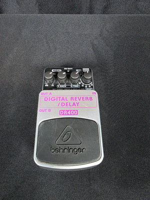 Behringer DR400 Digital Reverb Delay Pedal 2010s - Standard