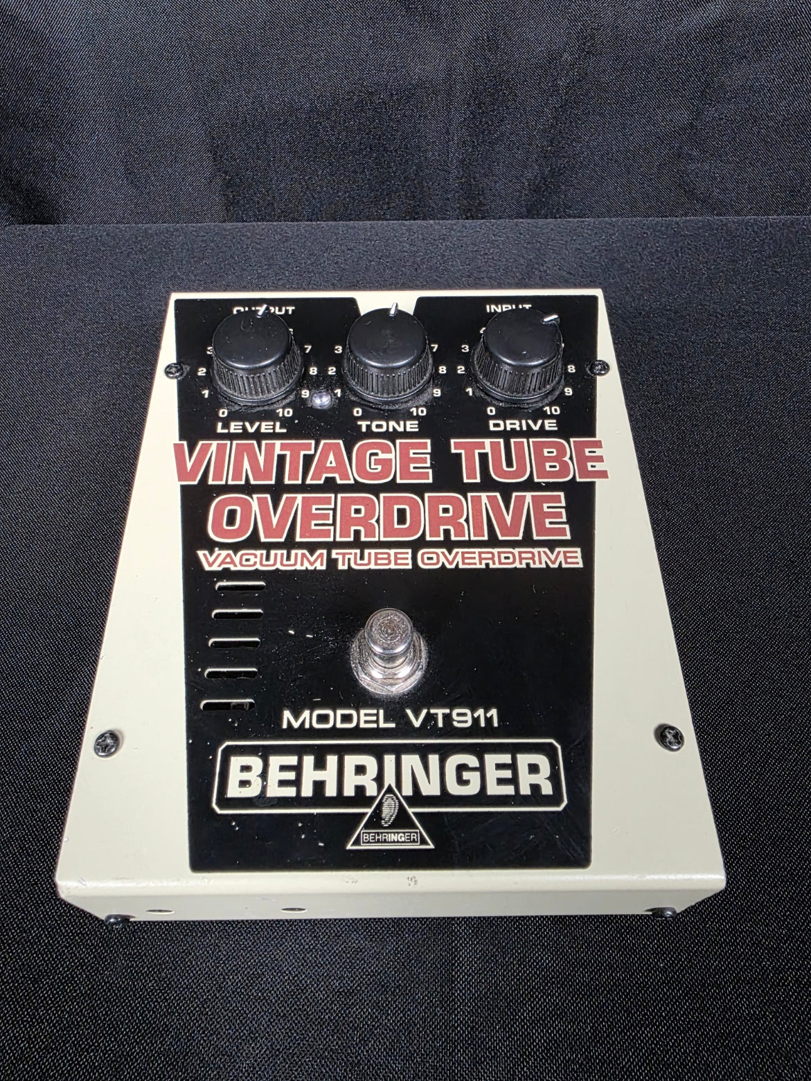 Behringer VT911 Vintage Tube Overdrive 2000s - Black / Silver