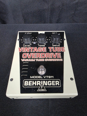 Behringer VT911 Vintage Tube Overdrive 2000s - Black / Silver