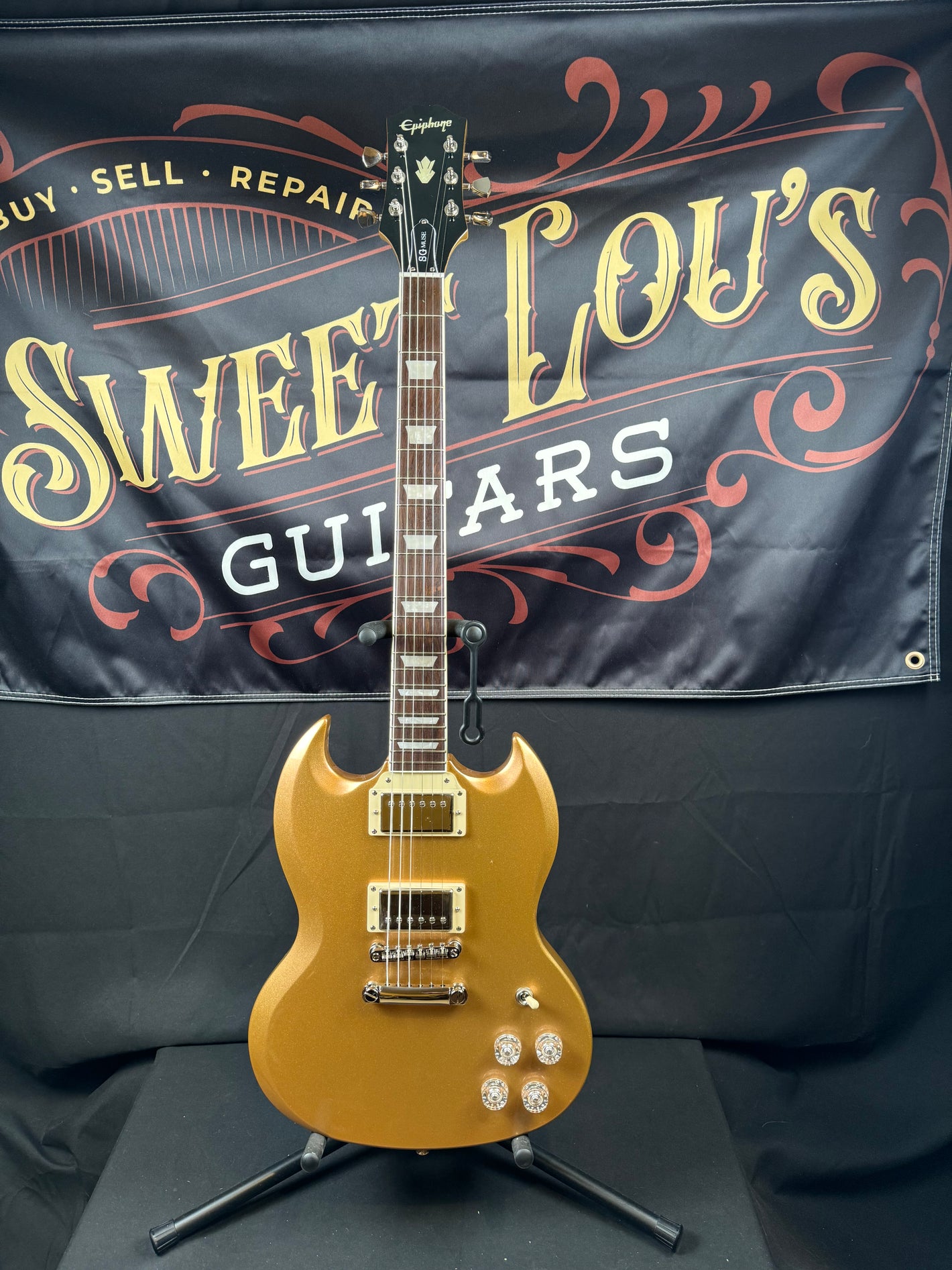 Epiphone SG Muse - Smoked Almond Metallic *Structural Repair*