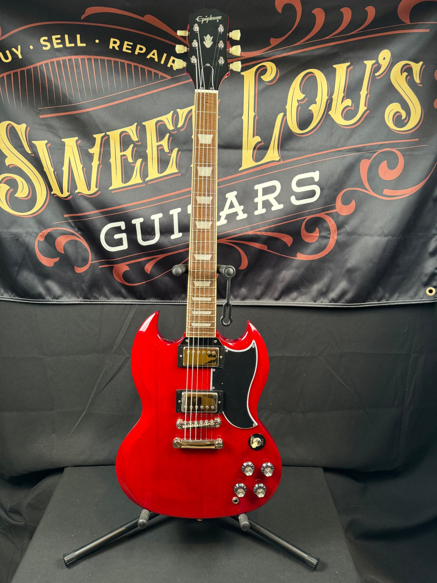 Epiphone ‘61 Les Paul SG Standard - Aged 60s Cherry *Structural Repair*