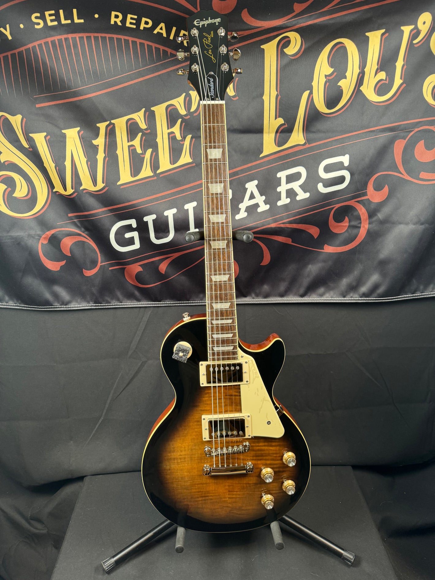 Epiphone Les Paul Standard '60s - Smokehouse Burst *Structural Repair*