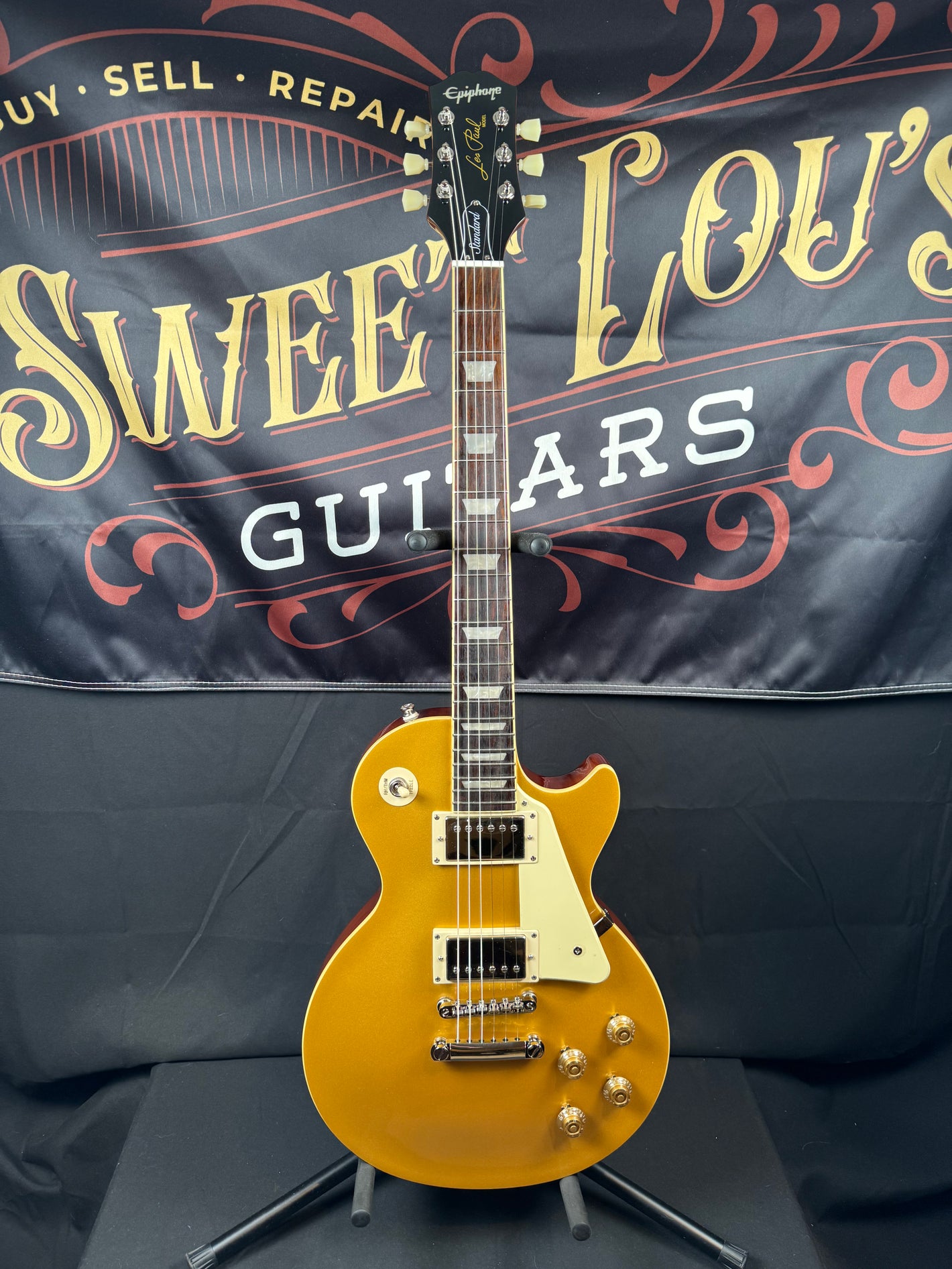 Epiphone Les Paul Standard '50s - Gold *Structural Repair*