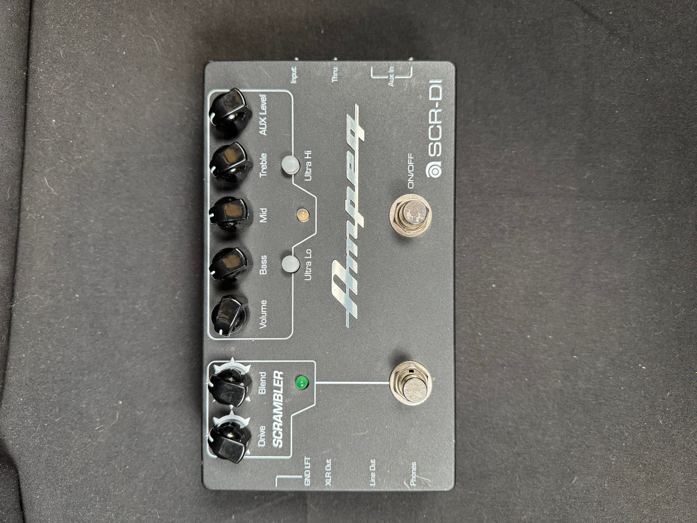 Ampeg SCR-DI Bass DI Preamp w/ Scrambler Overdrive 2010s