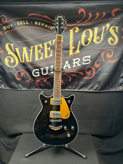 Gretsch G5222 Electromatic Double Jet BT w/ V-Stoptail - Black